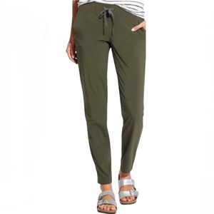 Women’s Athleta Olive Green Midtown Ankle Pant